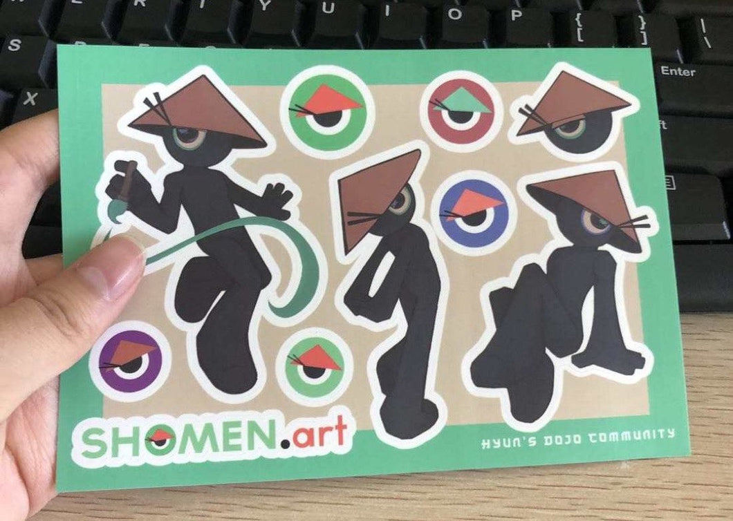 Shomen Sticker Set